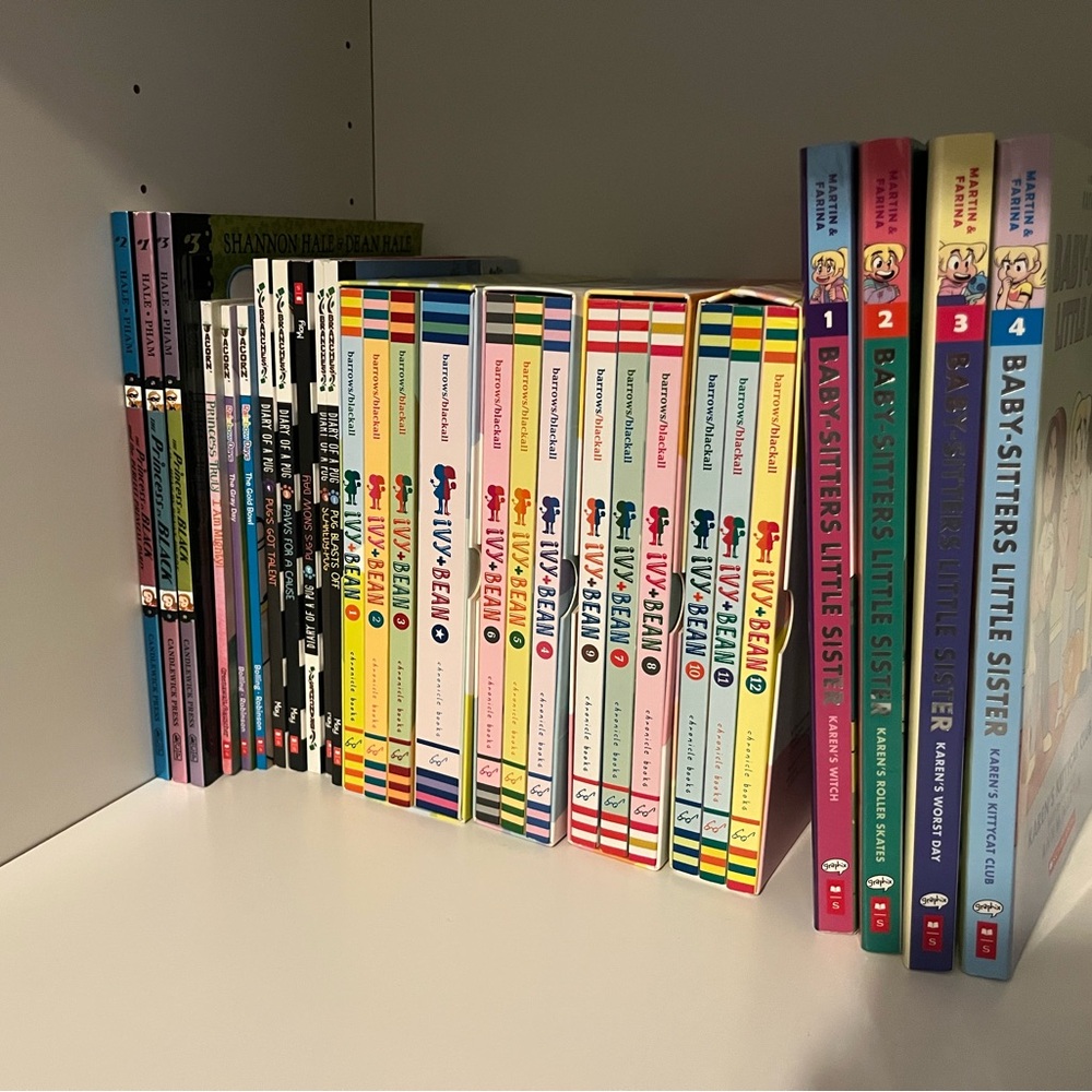 Set of Girls Books - Babysitters Little Sister / Ivy & Bean